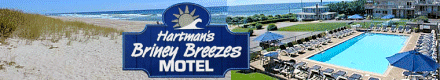 Hartman's Briney Breezes Motel ~ Old Montauk Hwy. ~ Montauk, NY ~ 631-668-2290