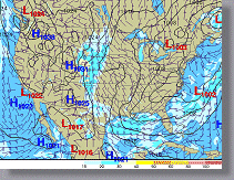 US Wind Map